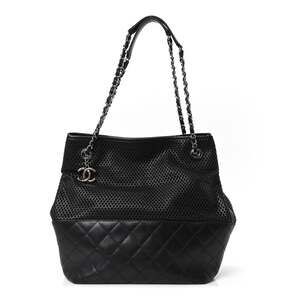 Chanel Calfskin Perforated Up In The #222433C17B